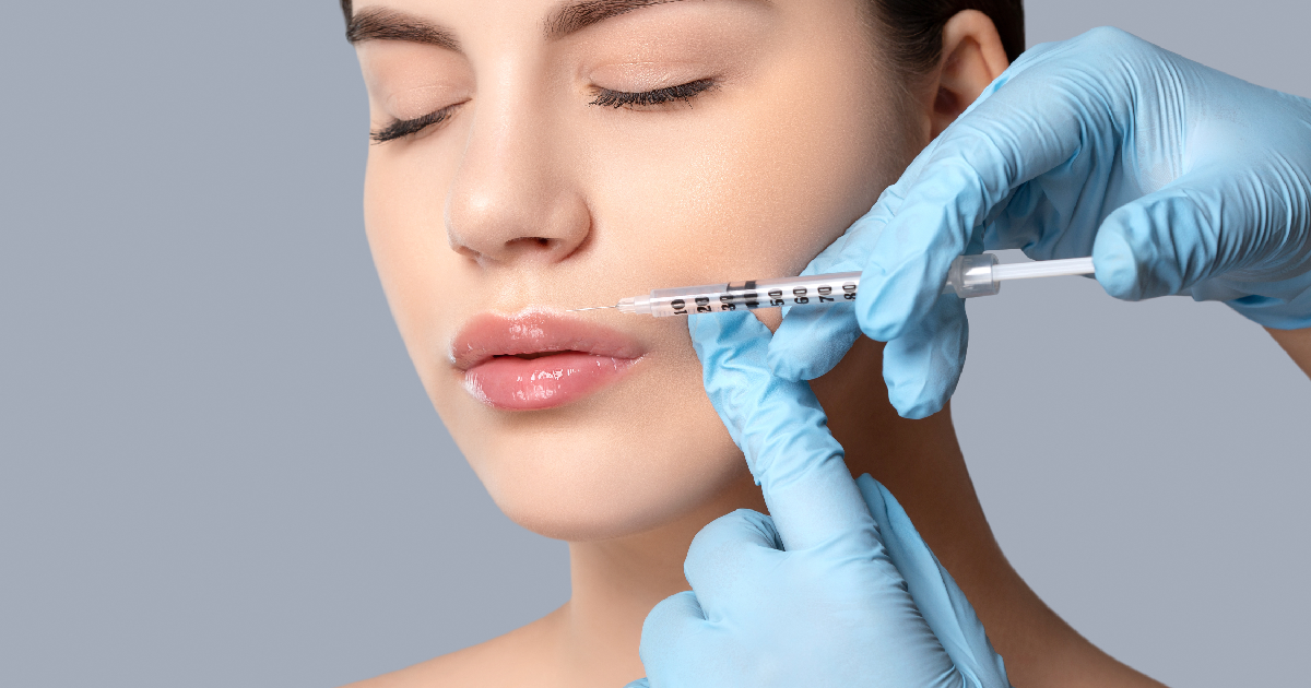 Women receiving dermal filler treatment in Delray Beach, FL at The Best Injector